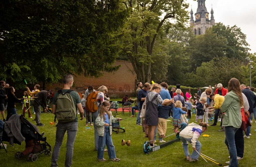 Kinderdorp op Sinksenfoor 2024, genomen door Larissa Masscho
